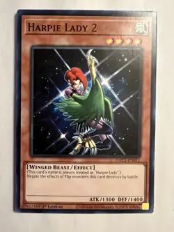 Harpie Lady 2 - HAC1-EN011 Yugioh Hidden Arsenal - 1st Edition - Near Mint - Image 1