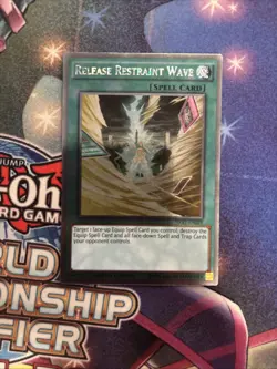 (YBL) YuGiOh! Release Restraint Wave NKRT-EN029 - Limited Edition - Platinum LP - Image 1