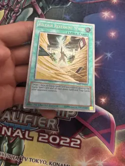 (YBL) YuGiOh! Release Restraint Wave NKRT-EN029 - Limited Edition - Platinum LP - Image 2