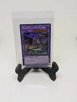 Yugioh Red-Eyes Slash Dragon LDS1-EN014 Secret Rare Limited Edition NM - Image 1