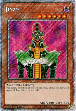 YuGiOh! Jinzo - RA03-EN099 - Platinum Secret Rare 1st Edition - NM/M English - Image 1