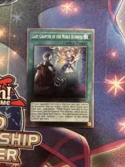 (YBL) Yugioh Last Chapter of the Noble Knights NKRT-EN017 Platinum Rare LP - Image 1