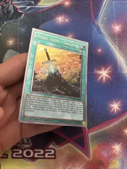 (YBL) Yugioh Noble Arms - Gallatin NKRT-EN019 Platinum Rare Limited Edition LP - Image 2