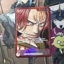 OP09-001 Shanks Leader Alt Art One Piece Card Game English - Image 1