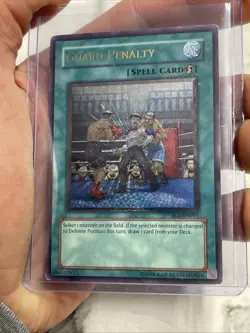 2006 Yu-Gi-Oh! Unlimited Guard Penalty Ultimate Rare #EOJ-EN045 Holo Card Yugioh - Image 1