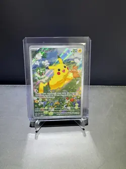 Pikachu 88 SV Black Star Promo Card NM Full Art Pokemon TCG Scarlet & Violet 151 - Image 1