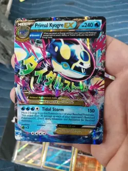 Primal Kyogre EX 55/160 XY Primal Clash Ultra Rare Pokemon TCG Card 2014 - Image 1