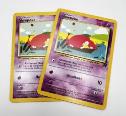 Slowpoke 67/82 Pokemon Card 2000 Team Rocket LP x2 2x - Image 1