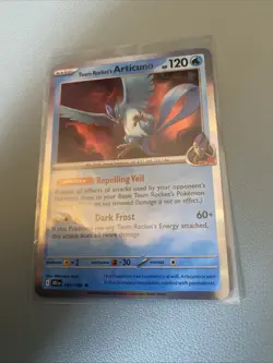 Team Rocket's Articuno - Pokemon TCG Holo Card 051/182 Destined Rivals NM - Image 3