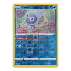 Castform Rainy Form 033/198 Reverse Holo Rare Chilling Reign Pokemon Card TCG NM - Image 1
