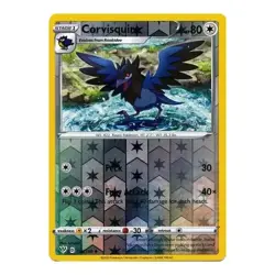 Corvisquire 155/189 Reverse Holo Darkness Ablaze SW&SH Pokemon Card Near Mint NM - Image 1