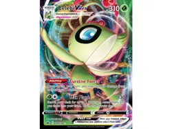 Celebi VMAX 008/198 Holo Ultra Rare Chilling Reign Pokemon Card TCG Near Mint NM - Image 1