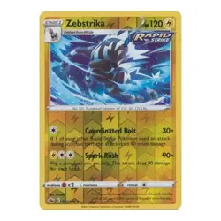 Zebstrika 051/198 Reverse Holo Rare Chilling Reign Pokemon Card TCG Near Mint NM - Image 1