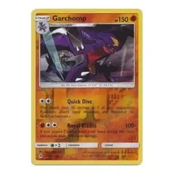 Garchomp 62/131 Reverse Holo Rare Forbidden Light Sun & Moon Pokemon Card TCG NM - Image 1