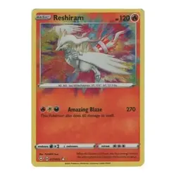 Reshiram 017/072 Shiny Holo Amazing Rare Shining Fates Pokemon Card Near Mint NM - Image 1