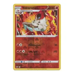 Volcarona 024/198 Reverse Holo Rare Chilling Reign Pokemon Card TCG Near Mint NM - Image 1