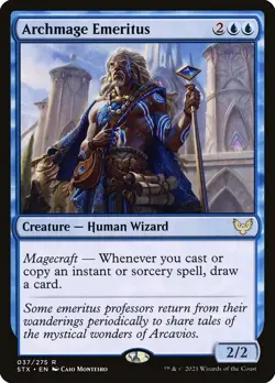 * ARCHMAGE EMERITUS * STRIXHAVEN * NM * MTG * - Image 1