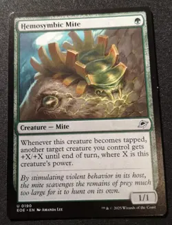 Hemosymbic Mite - EOE - MTG - EN - NM - 0190 - Image 1
