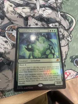 Famished Worldsire Edge of Eternities Foil MTG 182 NM - Image 1