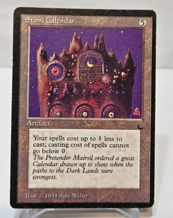 Stone Calendar The Dark MTG Magic the Gathering 7257 - Image 1