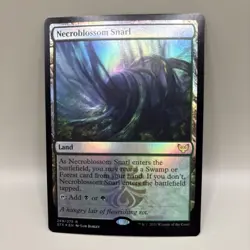MTG Necroblossom Snarl (269/275) - FOIL - NM - RARE - Image 1