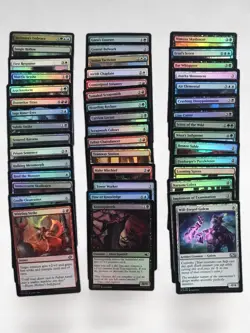 Lot 100ct ALL FOIL 5x Mythic 10x Rare 85x Common/Uncommon ONLY MAGIC MTG - Image 2