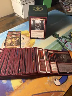 Custom Krenko Mob Boss Goblin Commander Deck MTG - Image 1