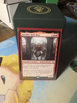Custom Krenko Mob Boss Goblin Commander Deck MTG - Image 3