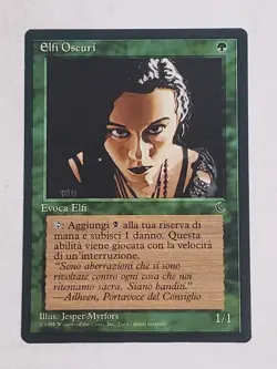 MTG Elves of Deep Shadow (Italian Dark/Green/U) - BGM - Image 1