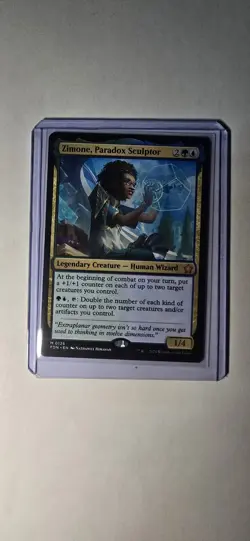Zimone, Paradox Sculptor - Foundations - NM - MTG Magic - Mythic - Creature - Image 1