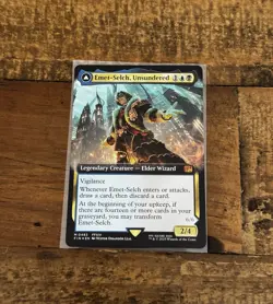 Emet-Selch, Unsundered Extended Art FOIL M 0483 FIN NM MTG Final Fantasy ✅ - Image 1