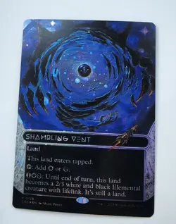 Mtg Edge Of Eternities Shambling Vent Borderless NM Galaxy Foil - Image 1