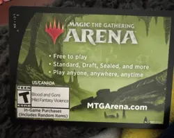 Magic MtG Arena Prerelease Code Card - The Lost Caverns Of Ixalan. - Image 1