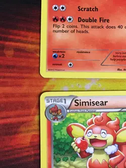 D1044 POKEMON TCG PLASMA STORM 2012 SIMISEAR 20 PANSEAR 3X 19 MP - Image 3