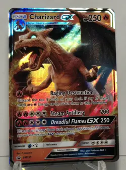 Charizard GX SM195 Promo Sun & Moon Promos Pokemon TCG NM - Image 1