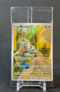 Mimikyu SVP 075 Sealed Pokemon Center Stamped Promo - Image 1