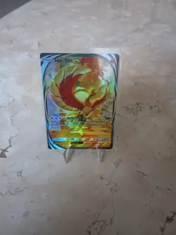 Pokemon Tcg Pocket Game Ho-Oh Ex immersive Full Art Holo **SEE DESC ** - Image 1