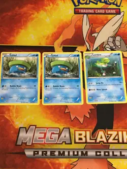 D1043 POKEMON TCG PLASMA STORM 2012 LOMBRE 30 LOTAD 2X 29 MP - Image 1