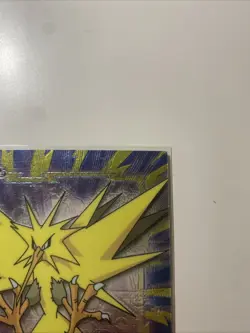2000 Pokemon Topps Chrome Zapdos #145 Red Logo Series 2 Holo LP/MP - Image 4