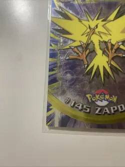 2000 Pokemon Topps Chrome Zapdos #145 Red Logo Series 2 Holo LP/MP - Image 5