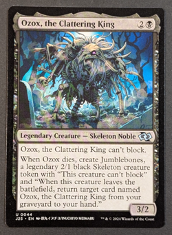 MTG - 1x Ozox the Clattering King - Jumpstart Foundations - NM - Anime - Magic - Image 1
