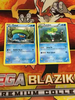 D1042 POKEMON TCG PLASMA STORM 2012 LOMBRE 30 LOTAD 29 MP - Image 1