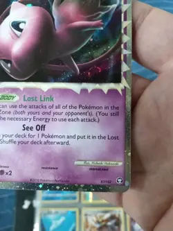 Mew Prime 97/102 Triumphant Holo Pokemon 2010 - Image 4