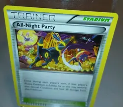 All-Night Party 96/122 NM XY Breakpoint Regular Pokemon TCG - Image 2
