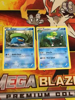 D1041 POKEMON TCG PLASMA STORM 2012 LOMBRE 30 LOTAD 29 HP - Image 1