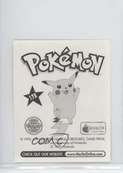 Charmander Merlin Pokemon Album Stickers #178 1999 3ig - Image 2
