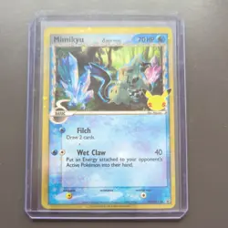 Mimikyu Delta Species SWSH136 Celebrations Black Star Promo Pokemon Holo - Image 1