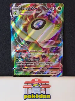 Celebi VMAX | 008/198 | Chilling Reign | Holo Rare | Pokemon TCG | NM/MT - Image 1