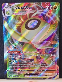 Celebi VMAX | 008/198 | Chilling Reign | Holo Rare | Pokemon TCG | NM/MT - Image 2