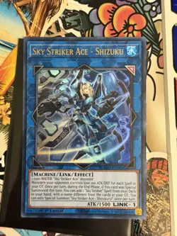 Yugioh Sky Striker Ace - Shizuku MAMA-EN006 Ultra Rare 1st Ed NM - Image 1